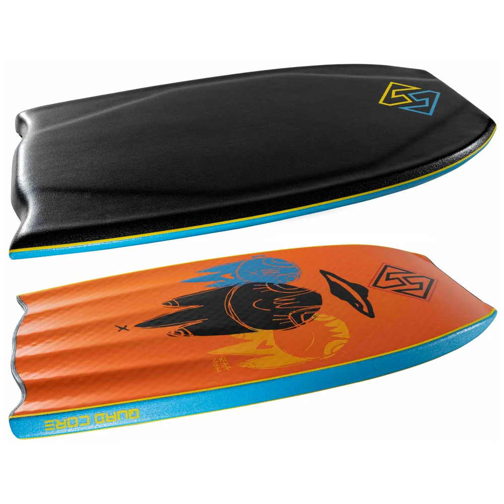 Hubboards Jeff Hubbard Quad Core PP Plus Sci-Five Bat Tail Bodyboard - Image 4