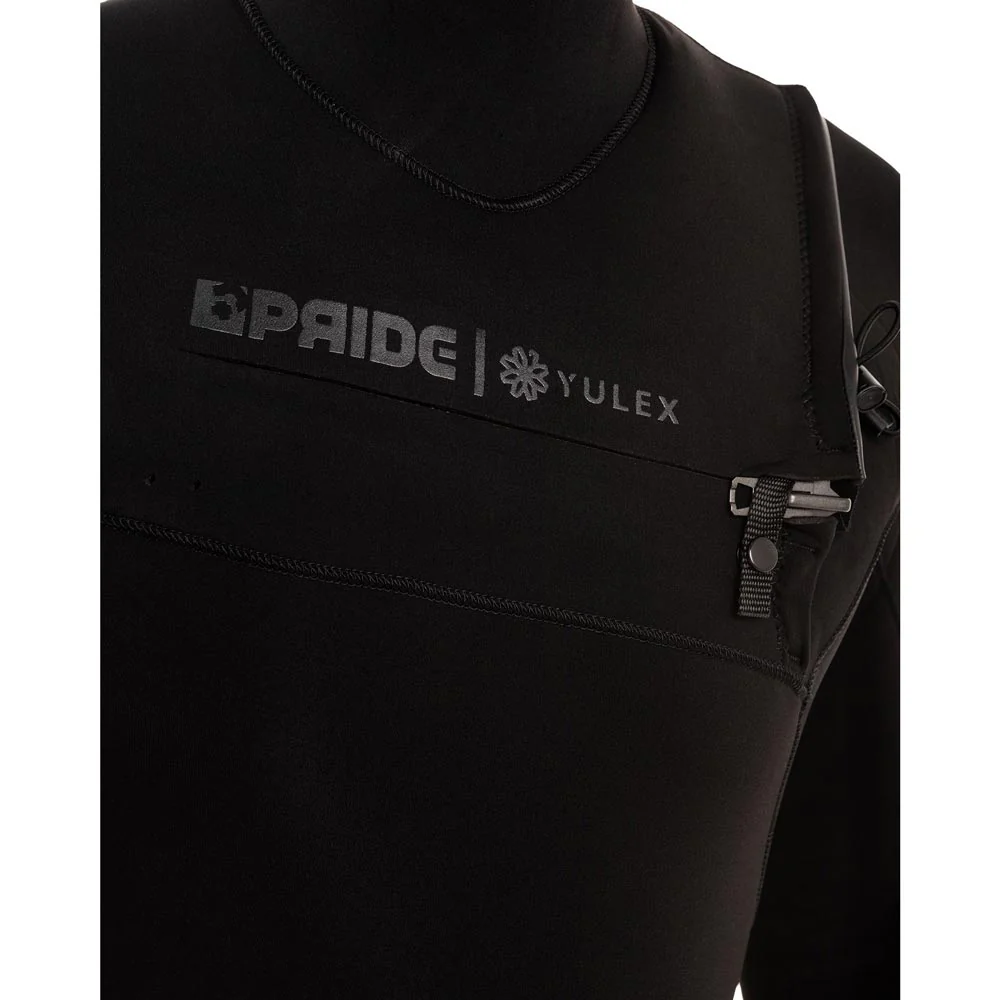 Nymph Wetsuits 2/2mm Yulex Chestzip L/S Springsuit - Black - Image 4