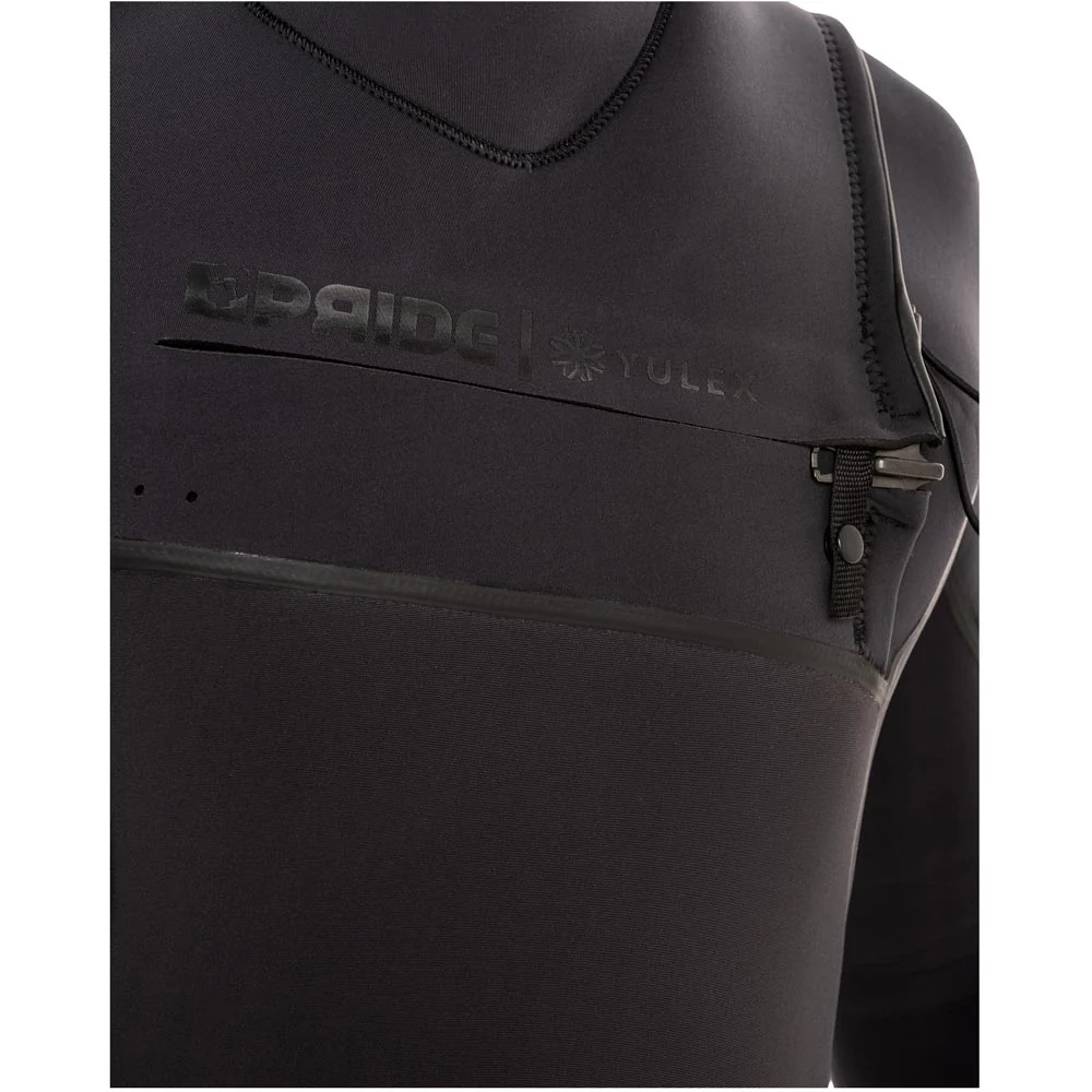 Nymph Wetsuits 3/2mm Yulex Chestzip Steamer - Anthracite Grey - Image 4